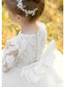 Ivory Fabulous Long Sleeves Flower Girl Dress Infant Dress